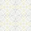 Outlet Brewster/ASP 2764-24338 Zazen Yellow Geometric Wallpaper