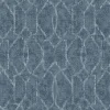 Outlet Brewster/ASP 4019-86449 Ziva Blue Trellis Wallpaper