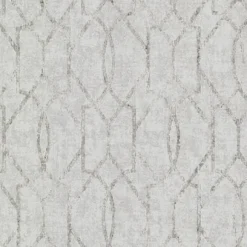 Clearance Brewster/ASP 2976-86452 Ziva Platinum Metallic Trellis Wallpaper
