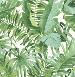 Brewster/ASP 2969-24136 Alfresco Green Tropical Palm Wallpaper