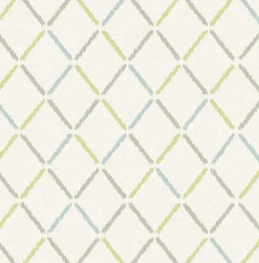 Brewster/ASP 2902-25533 Allotrope Multicolor Linen Geometric Wallpaper