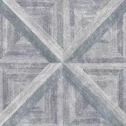 Brewster/ASP 2922-25373 Angeline Grey Geometric Wood Wallpaper