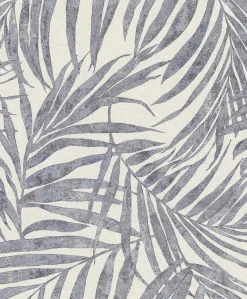 Brewster 4035-617429 Anzu Slate Frond Wallpaper