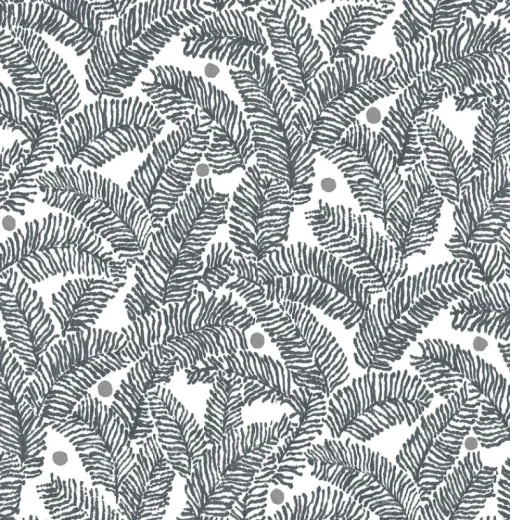 Brewster/ASP 2969-26035 Athina Grey Fern Wallpaper