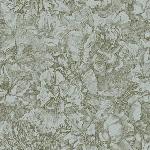Brewster 307342 Auguste Sage Floral Wallpaper