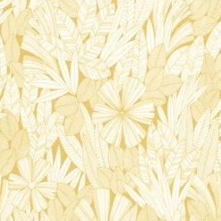 Brewster/ASP 4081-26343 Bannon Yellow Leaves Wallpaper