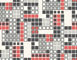 Brewster/ASP 2949-60701 Bantry Red Geometric Wallpaper