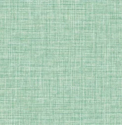 Brewster 2766-24650 Barbary Green Crosshatch Texture Wallpaper