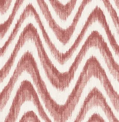 Brewster/ASP 2901-25405 Bargello Red Faux Grasscloth Wave Wallpaper
