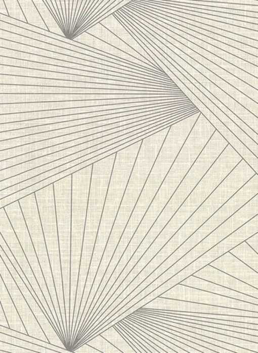 Brewster 2921-50407 Berkeley Eggshell Geometric Faux Linen Wallpaper