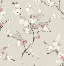 Brewster/ASP 2764-24307 Bliss Coral Blossom Wallpaper