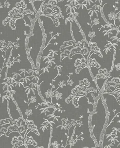 Brewster/ASP 2764-24351 Bonsai Grey Tree Wallpaper