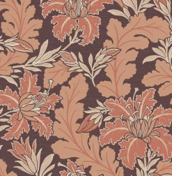 Brewster/ASP 2970-26144 Butterfield Burgundy Floral Wallpaper