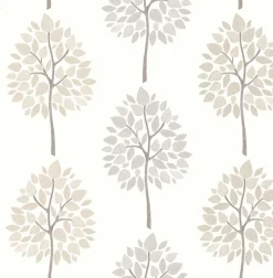 Brewster 2836-24967 Ceres Grey Tree Wallpaper