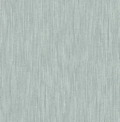 Brewster/ASP 2861-25289 Chiniile Light Blue Faux Linen Wallpaper