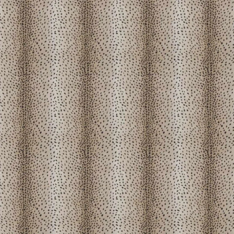 Stock/Fabricut 04242 Classic Black Spotted Antelope Stripe Vern Yip Trend Fabric