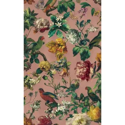 Brewster 307304 Claude Blush Floral Wallpaper