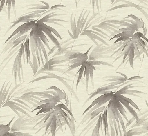 Brewster/ASP 2964-87411 Darlana Pewter Grasscloth Wallpaper