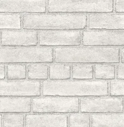 Brewster/ASP 2540-24051 Facade Dove Brick Wallpaper