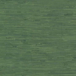 Brewster 2767-24419 Fiber Green Weave Texture Wallpaper