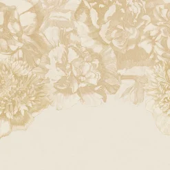 Brewster 307405 Flower Fall Gold Wall Mural