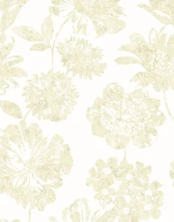 Brewster/ASP 2901-25417 Folia Beige Floral Wallpaper