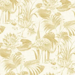 Brewster/ASP 2861-87525 Frolic Wheat Lagoon Wallpaper