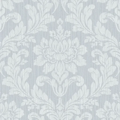 Brewster 4025-82521 Galois Light Blue Damask Wallpaper