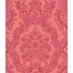 Brewster 375044 Grillig Red Damask Wallpaper