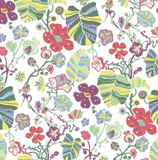 Brewster/ASP 2903-25808 Gwyneth Multicolor Floral Wallpaper