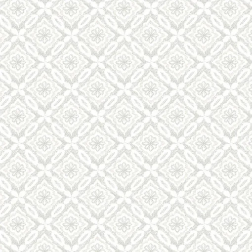 Brewster 3122-10700 Hugson Grey Quilted Damask Wallpaper