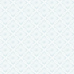 Brewster 3122-10704 Hugson Teal Quilted Damask Wallpaper