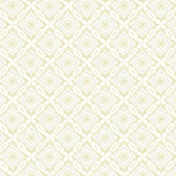 Brewster 3122-10703 Hugson Yellow Quilted Damask Wallpaper