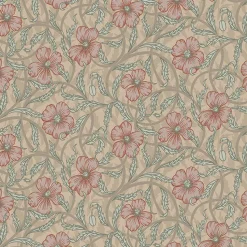 Brewster/ASP 2948-28026 Imogen Light Brown Floral Wallpaper