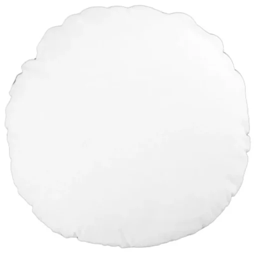 Stock/Star Bedding 20 Inch Round Feather Down Pillow Form Insert