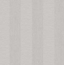 Brewster 2896-25305 Intrepid Grey Textured Stripe Wallpaper
