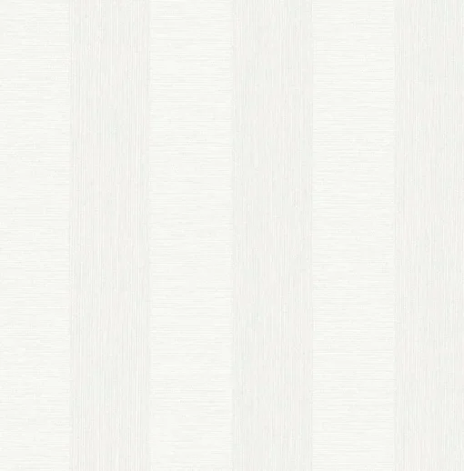 Brewster/ASP 2908-25306 Intrepid White Faux Grasscloth Stripe Wallpaper