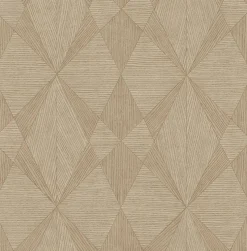 Brewster 2896-25330 Intrinsic Light Brown Textured Geometric Wallpaper