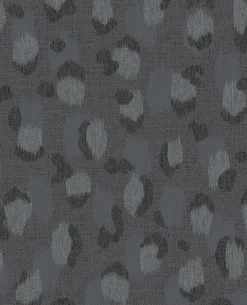 Brewster 300545 Javan Black Leopard Wallpaper