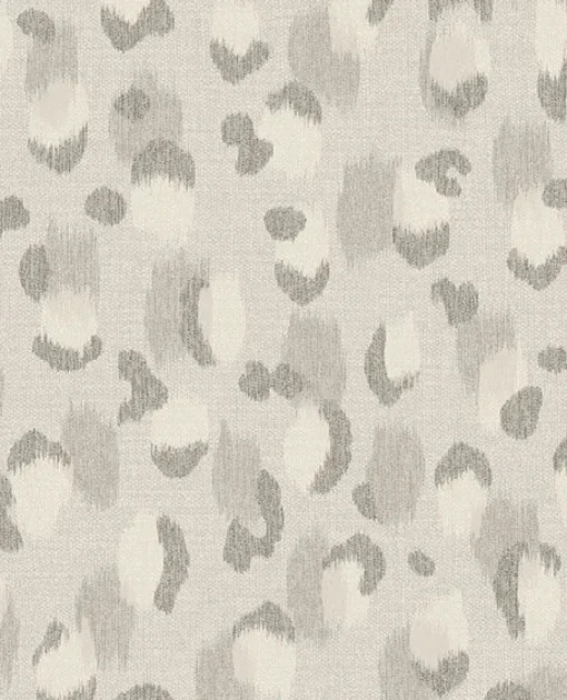 Brewster 300540 Javan Silver Leopard Wallpaper