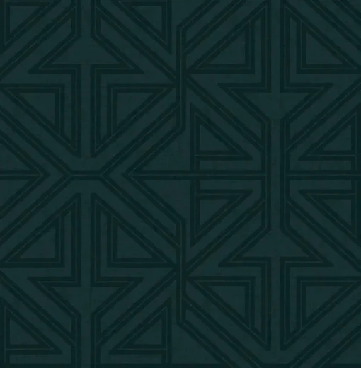 Brewster/ASP 2975-26228 Kachel Teal Geometric Wallpaper