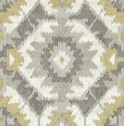 Brewster/ASP 2902-25549 Kazac Grey Shibori Wallpaper