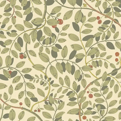 Brewster/ASP 2932-65107 Kirke Green Leafy Vines Wallpaper