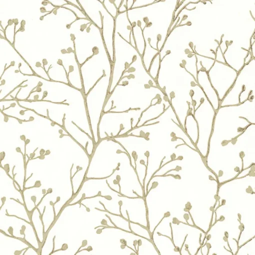 Brewster/ASP 4019-86454 Koura Cream Budding Branches Wallpaper