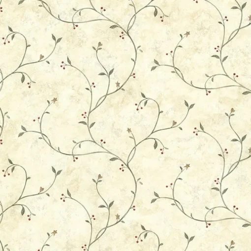 Brewster 3123-09154 Kurt Beige Tin Star Trail Wallpaper