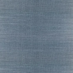 Brewster 4018-0003 Lamphu Blue Grasscloth Wallpaper