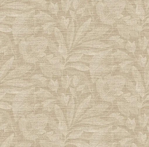 Brewster/ASP 2971-86155 Lei Wheat Etched Leaves Wallpaper