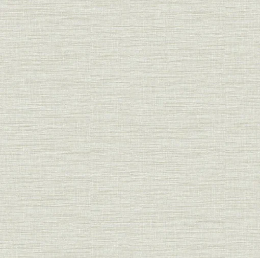Brewster/ASP 2971-86180 Lela Silver Faux Linen Wallpaper