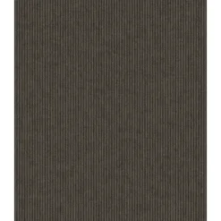 Brewster 307323 Leonardo Charcoal Flock Stripe Wallpaper