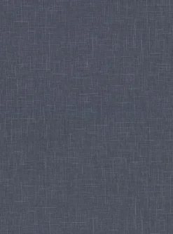 Brewster 2945-1137 Linville Navy Faux Linen Wallpaper